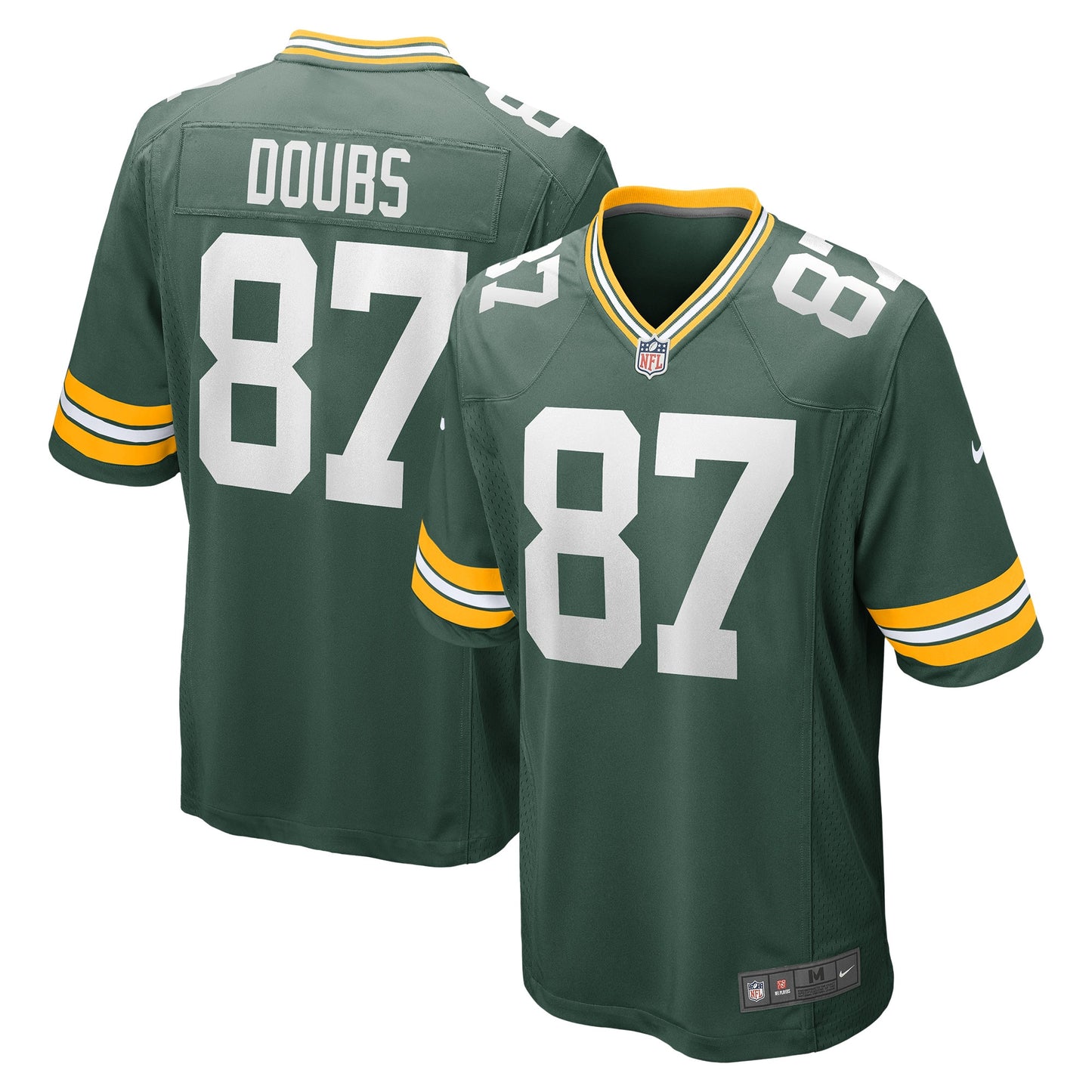 Romeo Doubs Green Bay Packers Nike Game Player Jersey - Green