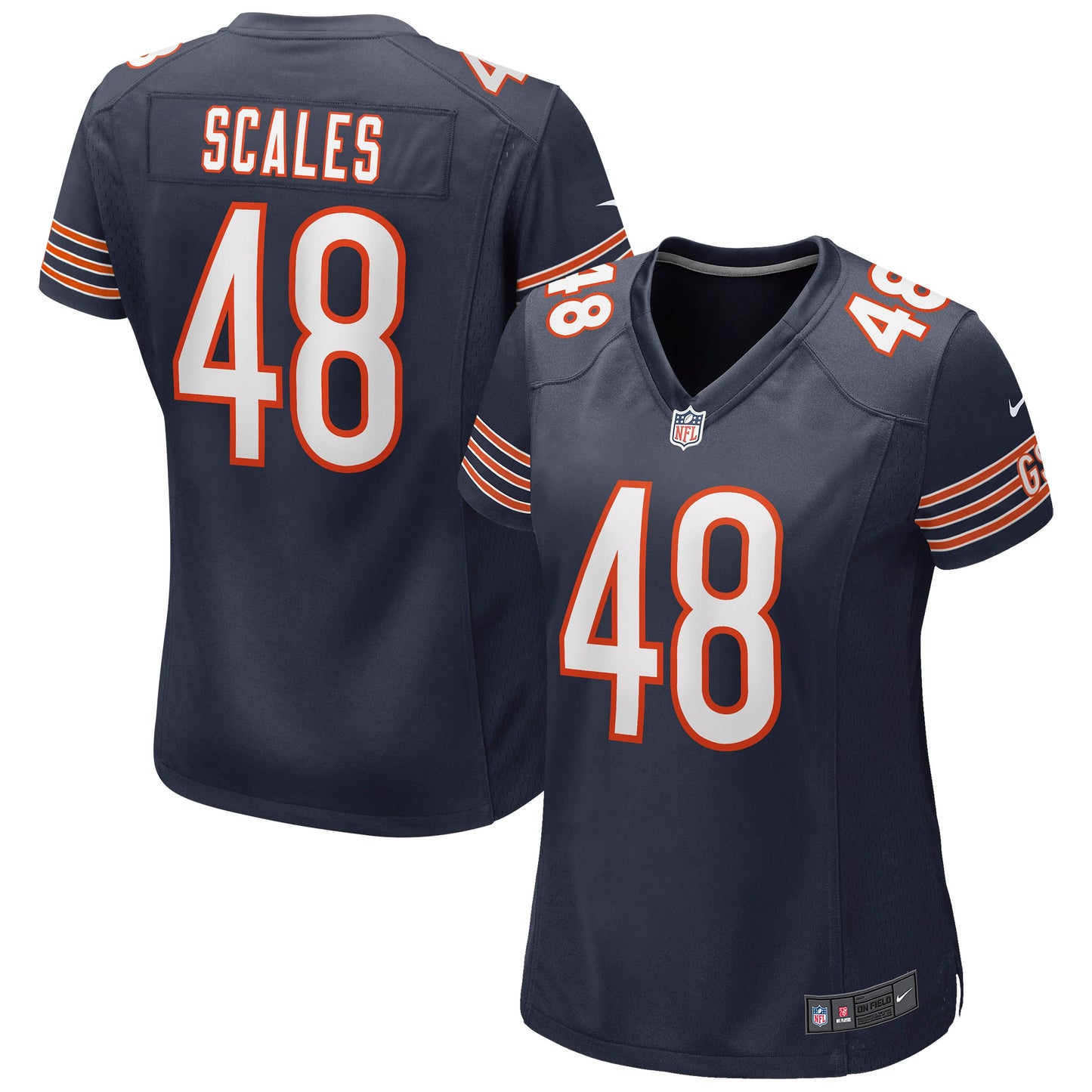 Patrick Scales Chicago Bears Nike Women's Game Jersey - Navy