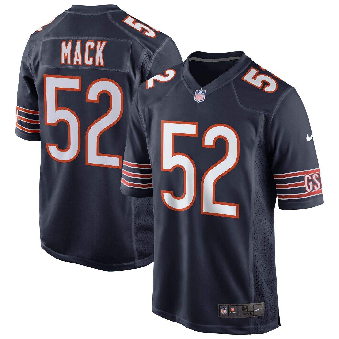 Khalil Mack Chicago Bears Nike Game Jersey - Navy