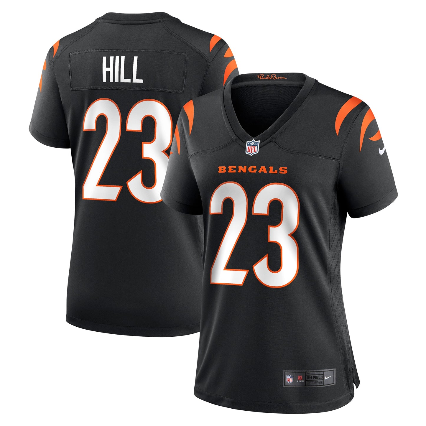 Daxton Hill Cincinnati Bengals Nike Women's Player Game Jersey - Black