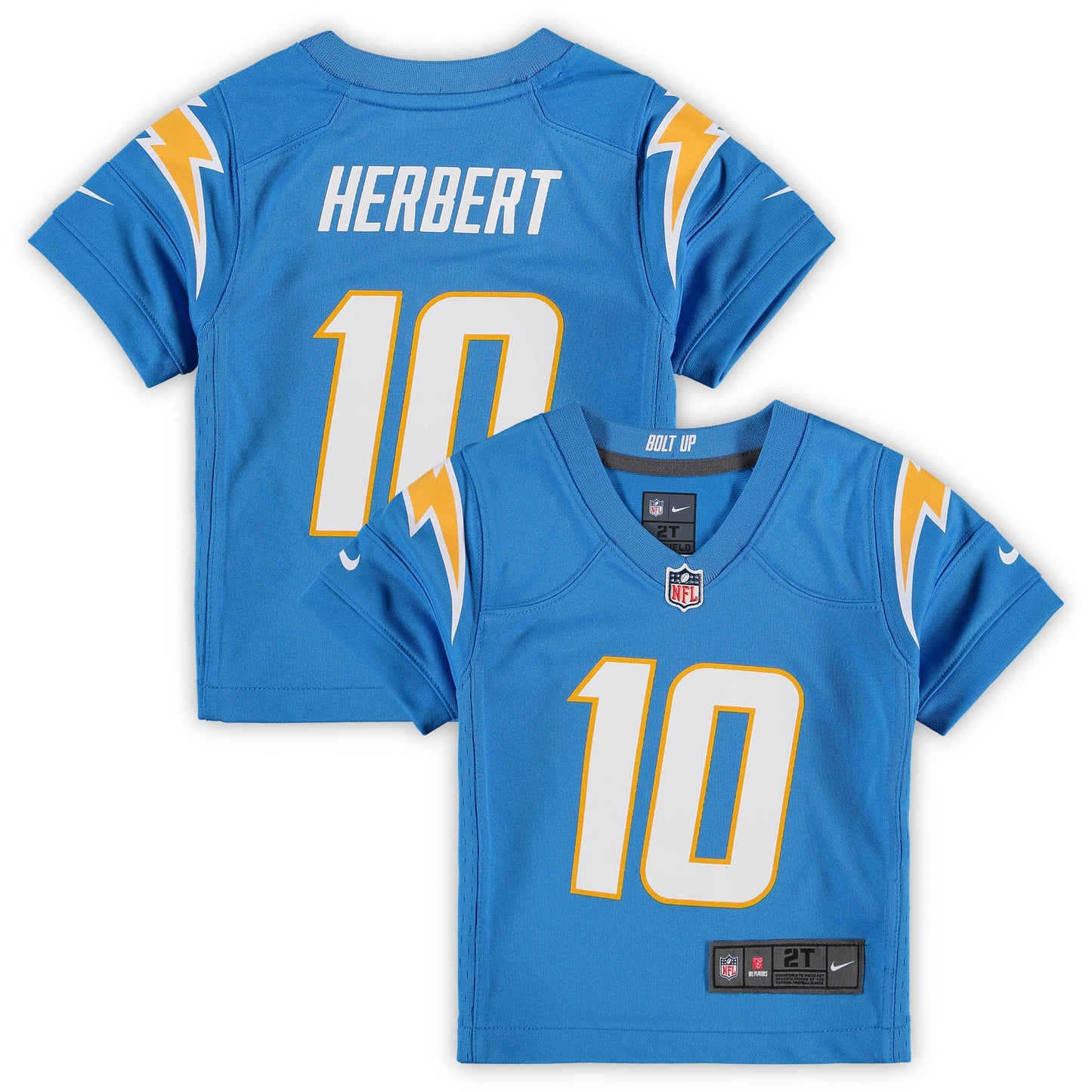 Justin Herbert Los Angeles Chargers Nike Toddler Game Jersey - Powder Blue