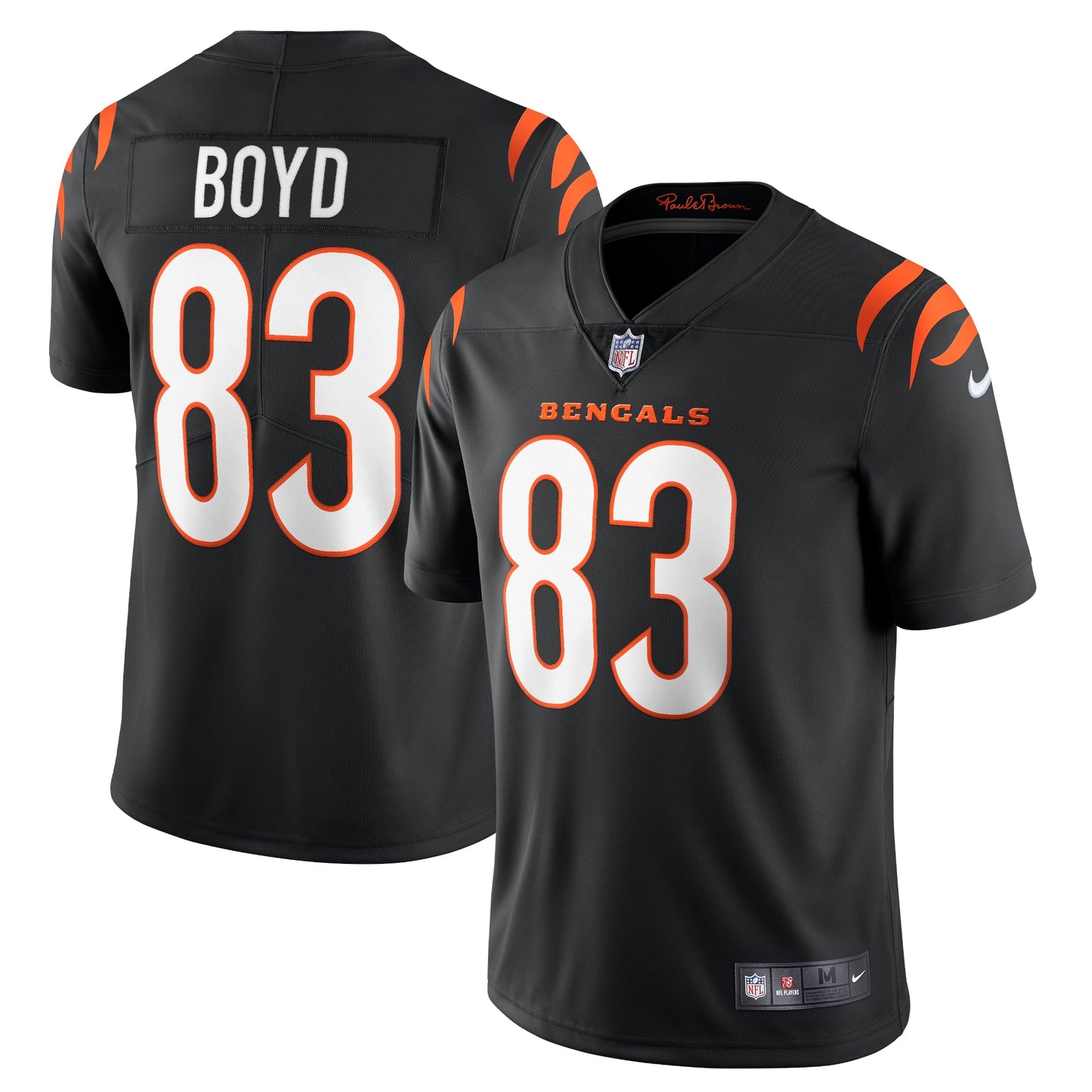 Tyler Boyd Cincinnati Bengals Nike Vapor Limited Jersey - Black