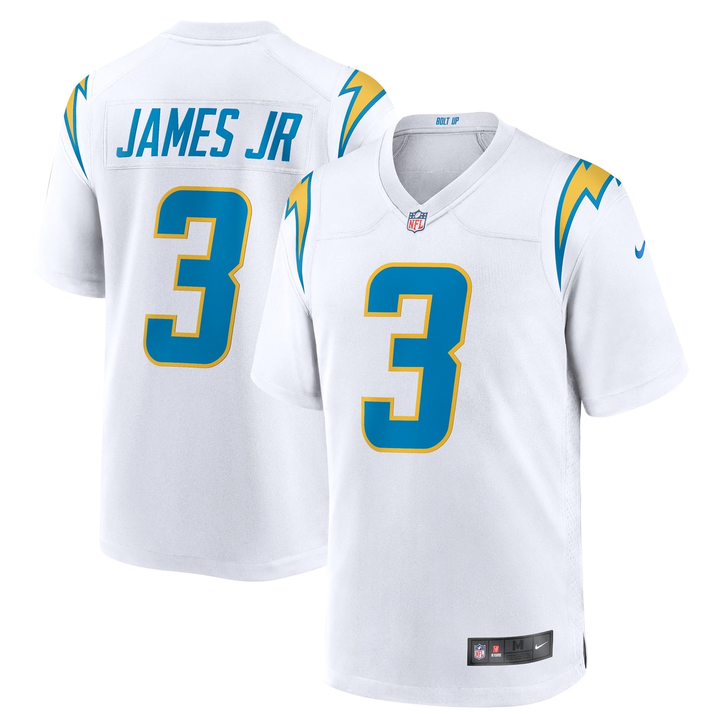 Derwin James Jr. Los Angeles Chargers Nike Game Jersey - White
